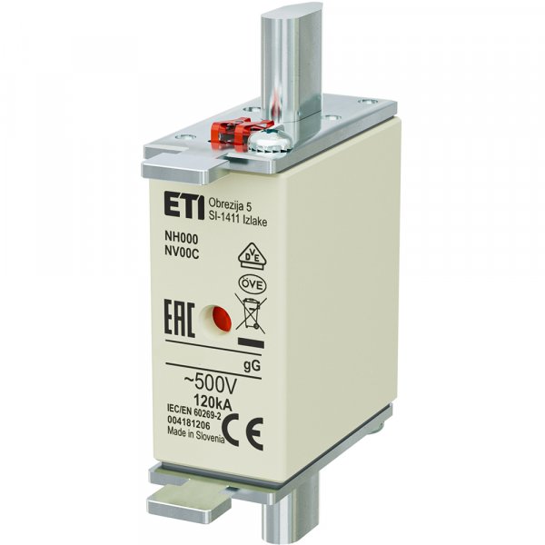 Предохранитель NH-000/gG 35A 500V KOMBI ETI 4181209