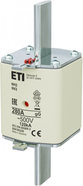 Предохранитель NH-2/gG 280A 500V KOMBI ETI 4185220