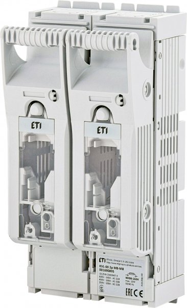 Разъединитель KVL 00 2P 160A (Клеммы M8-M8) ETI 1690895