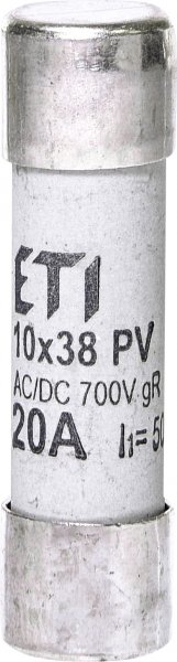 Предохранитель CH 10x38 gR 20A 700V (50kA AC) ETI 2625024