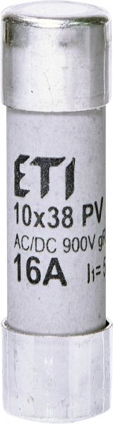 Запобіжник CH 10x38 gR 16A 900V (50kA AC) ETI 2625033