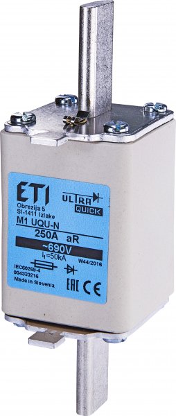 Предохранитель M1UQU-N/160A/690V aR (50kA) ETI 4333213