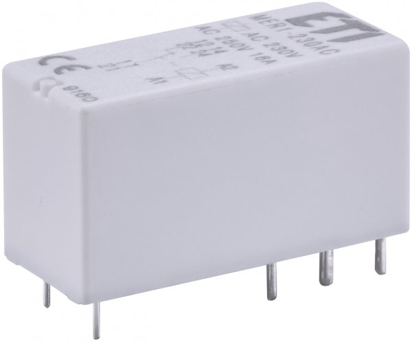 Реле электромеханическое MER1-230AC (1x16A 250VAC) ETI 2473044