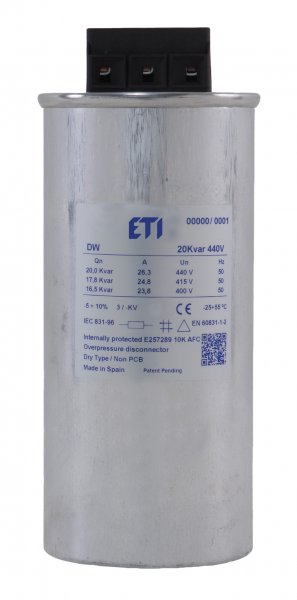 Конденсаторная батарея LPC-DW_400 В 35 кВАр ETI 4656857
