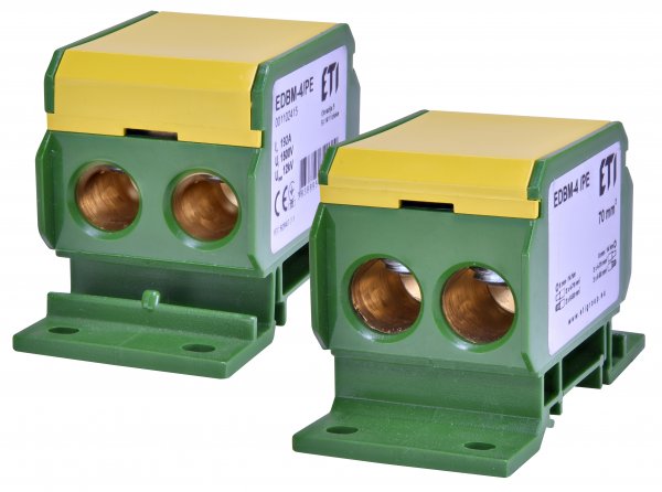 Распределительный блок EDBM-4/PE (192А, 1500V AC/DC, OUT: 3x4-70) ETI 1102415