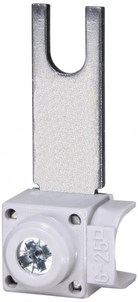 Ввідна клема EFB-25FS-28 (Fork/28мм, збоку, 6-25mm2, 80A, 690V AC/1500V DC) ETI 2921287