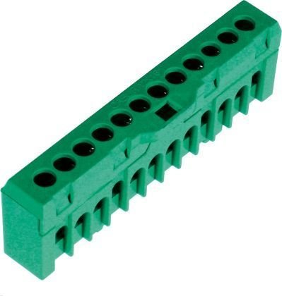 Клемник ESC-QBLOK7202 (зелений, 10/16 мм2, 12 підключ.) ETI 3903207