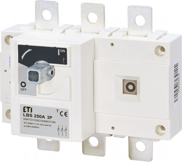 Вимикач навантаження LBS 3P 250 ("1-0", 250А) ETI 4661451