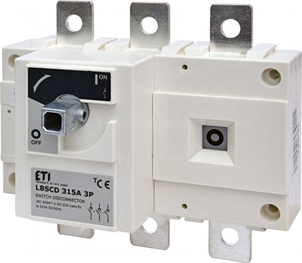 Выключатель нагрузки LBSCD 3P 315 ("1-0", 315А) ETI 4661913