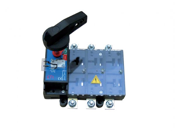 Роз'єднувач навантаження LA 3P 2/R 250А (рукоятка на корпусі) ETI 4662132