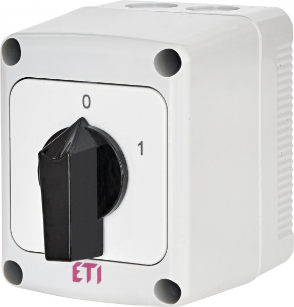 Переключатель CS 25 10 PN (3p_"0-1"корп./IP65"_с/ч_25A) ETI 4773165