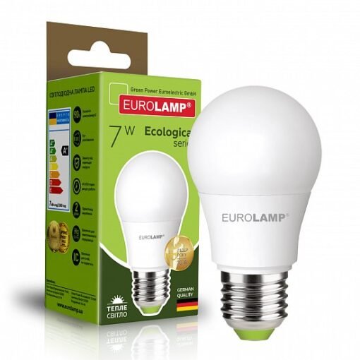 EUROELECTRIC LED Лампа A60 7W E27 4000K (100) LED-A60-07274(EE)