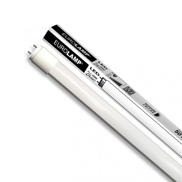 EUROLAMP LED Лампа T8 стекло серия NANO 24W 6500K (30) LED-T8-24W/6500(nano)