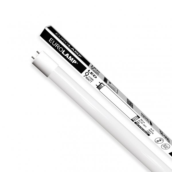 EUROLAMP LED Лампа T8 скло 9W 4000K (25) LED-T8-9W/4000(скло)