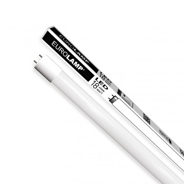 EUROLAMP LED Лампа T8 стекло 18W 6500K (25) LED-T8-18W/6500(скло)