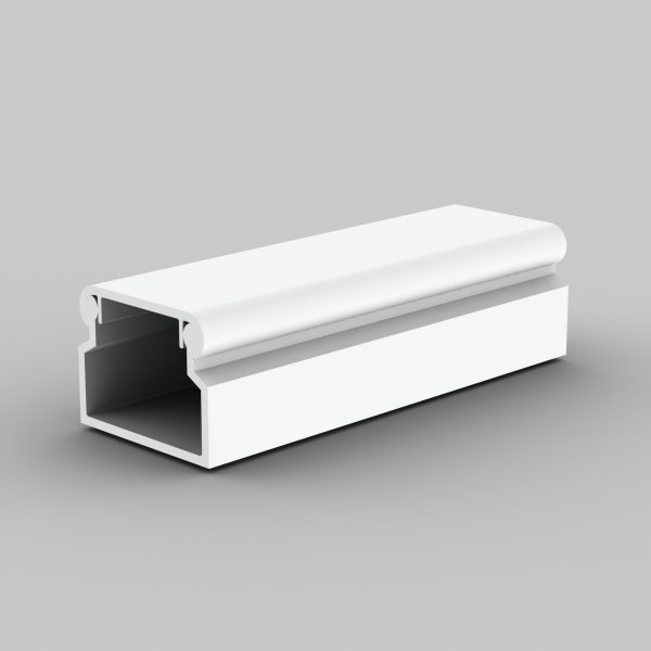 Кабельний канал з ПВХ білого кольору 18х13мм; Серія LV; ПВХ; UA