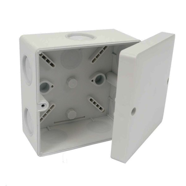 Коробка, IP 66, антивандальна кришка, мембранні входи; для зовнішнього монтажу; розміри 101х101х63 мм