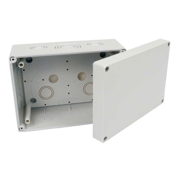 Коробка, IP 66, антивандальна кришка, мембранні входи; для зовнішнього монтажу; розміри 177х126х90 мм