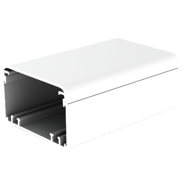 Кабельный канал белого цвета 180х60мм; Серия EKЕ; ПВХ