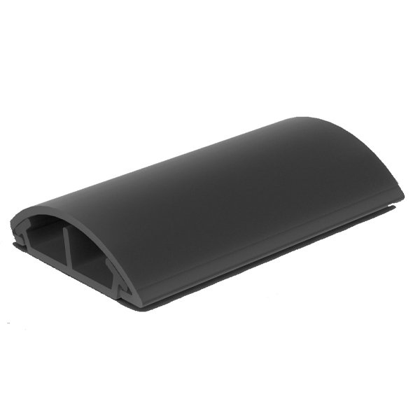 Кабельный канал (темно серый) 34х10мм; Серия LО для пола; ПВХ