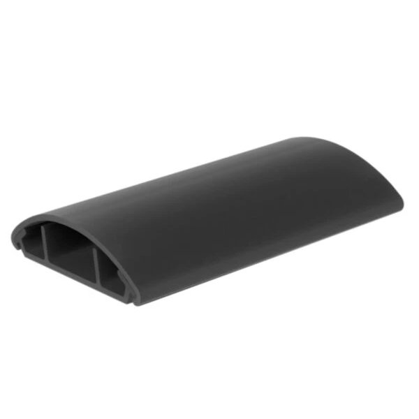 Кабельный канал (темно серый) 74х20мм; Серия LО для пола; ПВХ