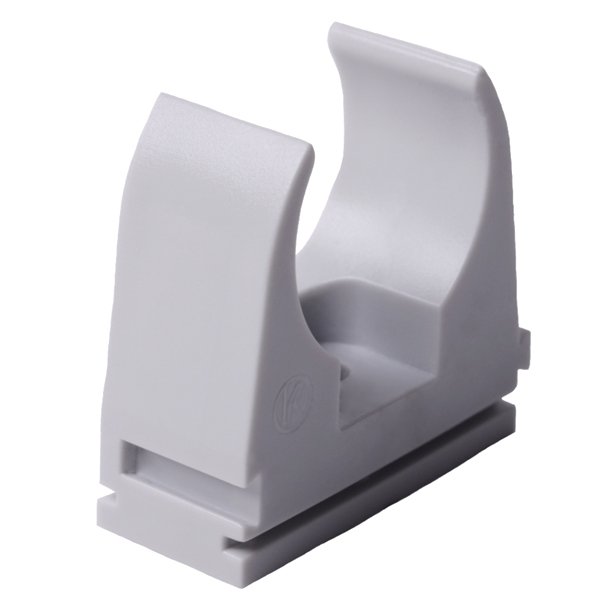 Крепление трубы 16 мм; Ø16мм; ПВХ; t применения -25+60 °с; светло-серое;