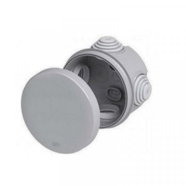 Коробка розподільча герметична IP55 зовнішня кругла діам. 80х45 мм NX1043