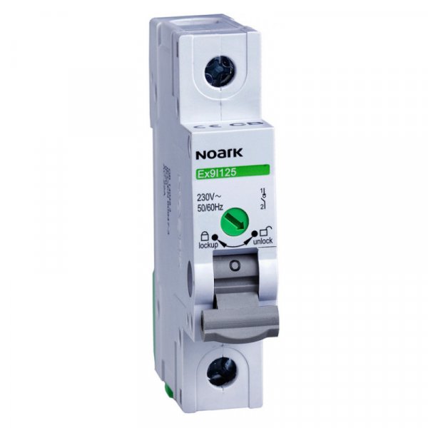 Ex9I125 1P 16A Выключатель нагрузки, ширина 1 DIN, 1 полюс, 16A 102304