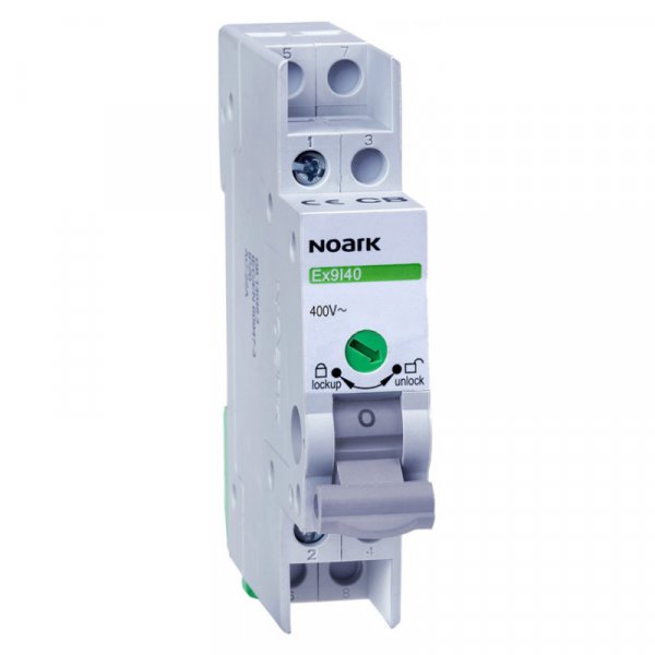 Ex9I40 1P 32A Выключатель нагрузки, ширина 1 DIN, 1 полюс, 32A 101387