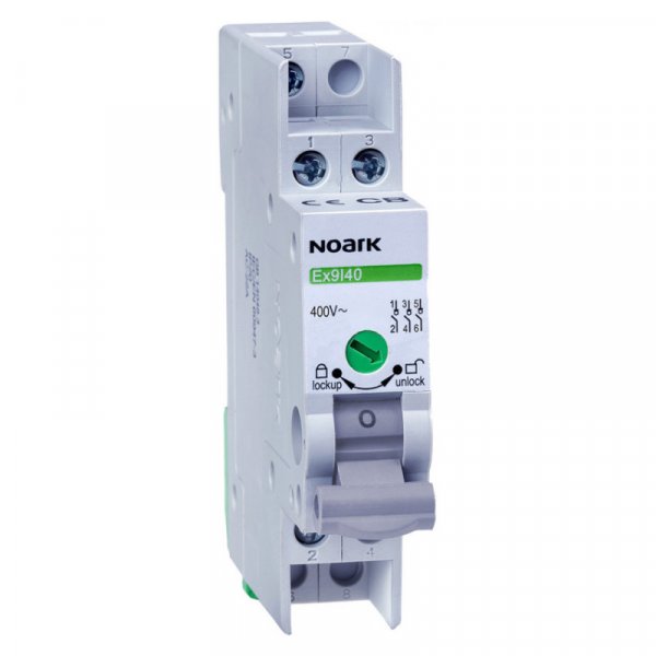 Ex9I40 3P 40A Выключатель нагрузки, ширина 1 DIN, 3 полюса, 40A 101392