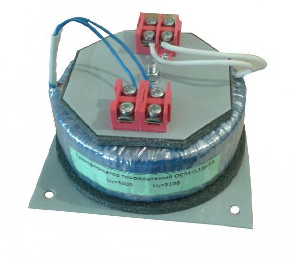 Трансформатор однофазний сухий ОСМ 0,12 220/36