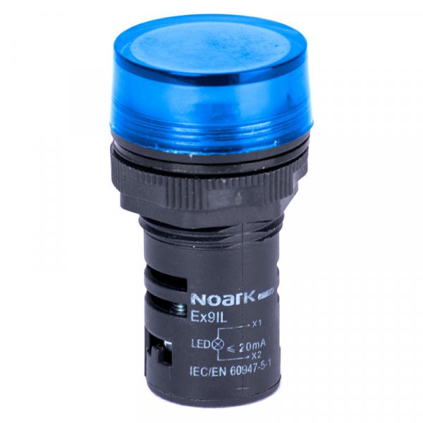 Индикатор, плоская линза, синяя, 230 В AC Ex9IL 1C b 230V AC 105447