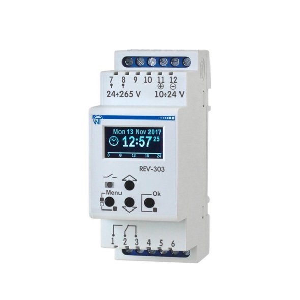 Програмований багатофункційний таймер РЕВ-303 Novatek-Electro