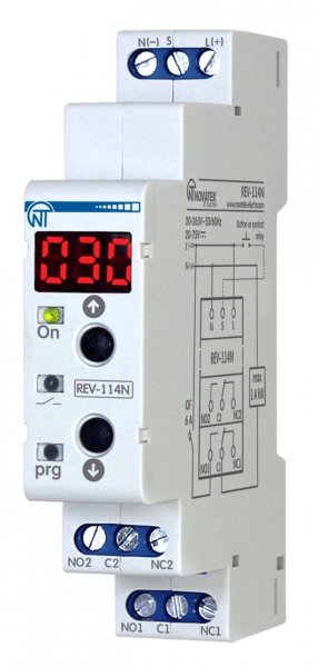 Реле времени РЕВ-114Н Novatek-Electro