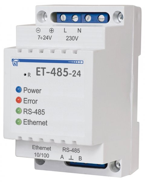 Преобразователь интерфейсов ET-485 24 В Novatek-Electro