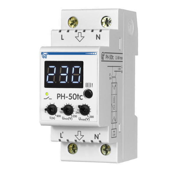 Реле напряжения РН-50tc Novatek-Electro