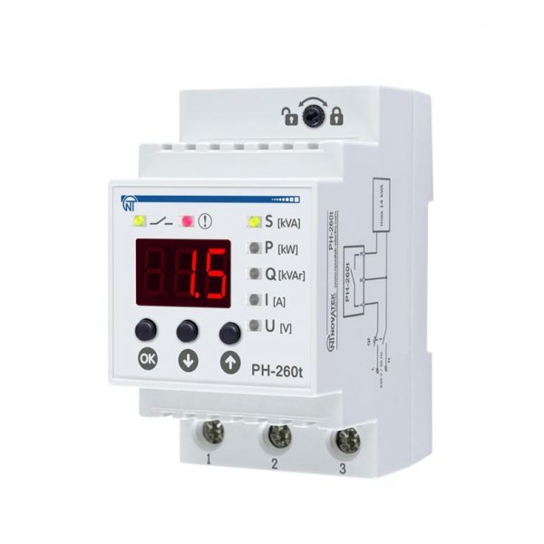 Реле напруги РН-260Т Novatek-Electro