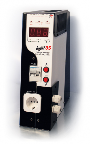 Безтрансформаторний стабілізатор LEGAT-35 Novatek-Electro