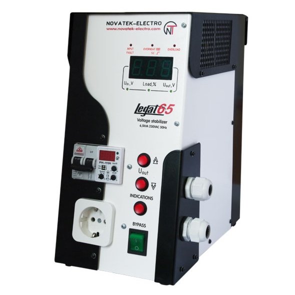 Безтрансформаторний стабілізатор LEGAT-65 Novatek-Electro