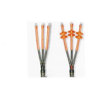 Концевая муфта для 10кВ кабеля 10ПКВТпН-7 (3/25-50) с наконечниками с полимерной изоляцией