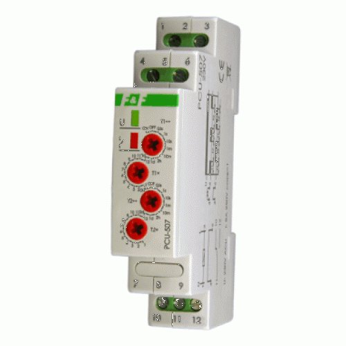 Багатофункціональний реле часу PCU-507 195÷253В AC 2х8 1S (РЧ-507) F&F