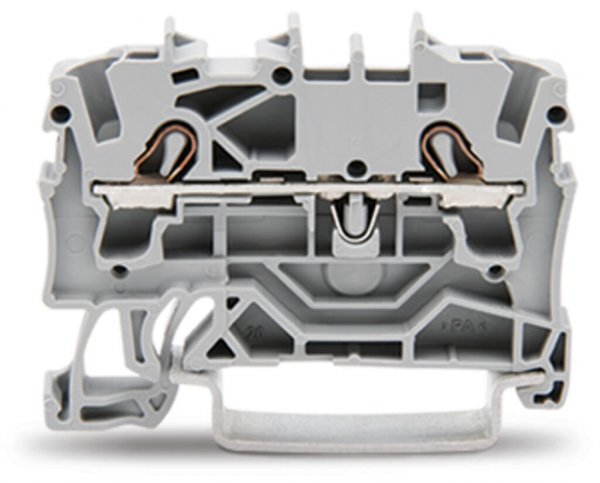 Клема Wago 2002-1201 Topjob S Ex 2,5 мм (сіра)