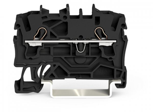 Прохідна клема Wago 2002-1205 Topjob S 2,5мм (чорна)