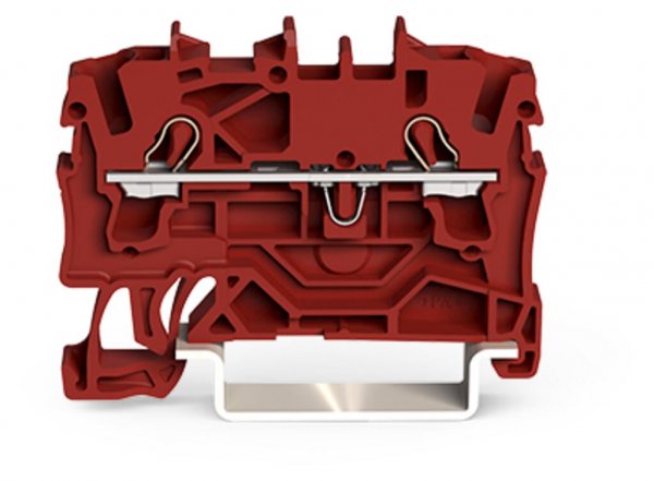 Клемма Wago 2002-1203 2,5-4 мм² (красная)