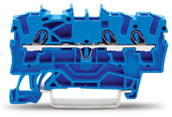 Клемма Wago 2002-1304 Topjob S 2,5-4 мм² (синяя)