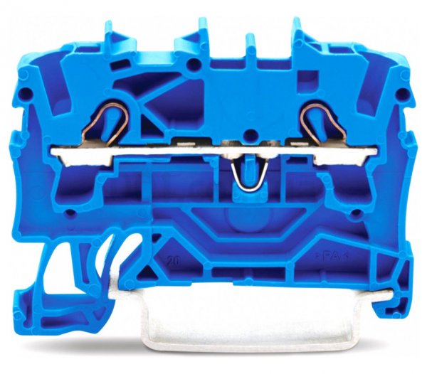 Клемма Wago 2000-1204 Topjob S 1,0 мм² (синяя)