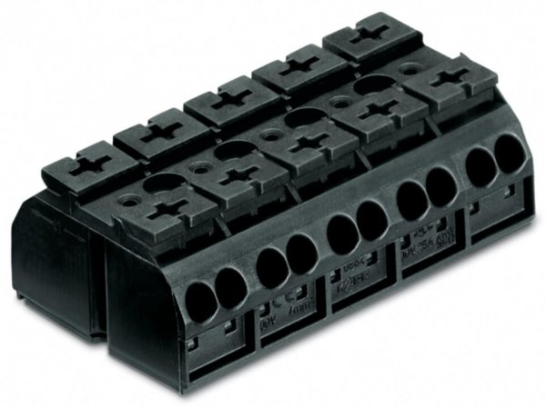 Колодка Wago 862-515 1-3-5 (чорна)