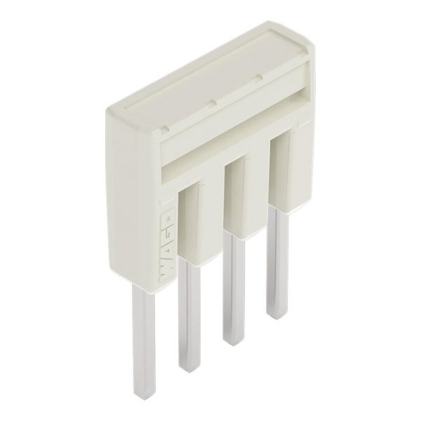 Чотириконтактна перемичка Wago 2000-404 (сіра)