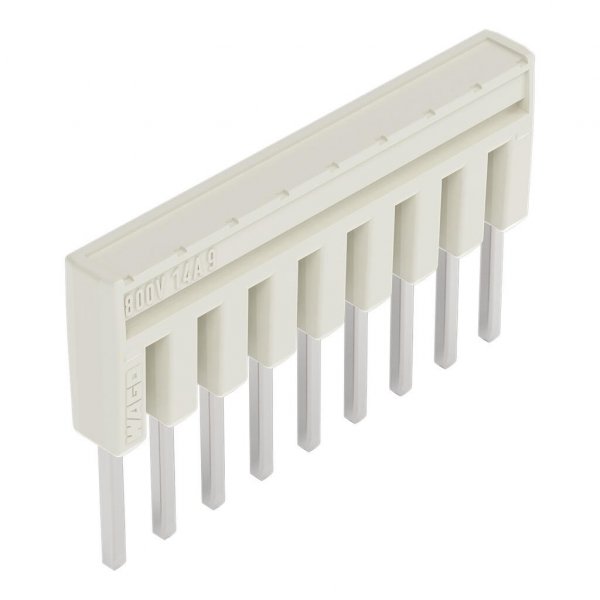 Изолированная перемычка Wago 2000-409 на 9-контактов (серая)