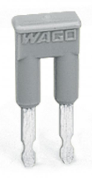Двухконтактная перемычка Wago 280-482 10 мм² (серая)